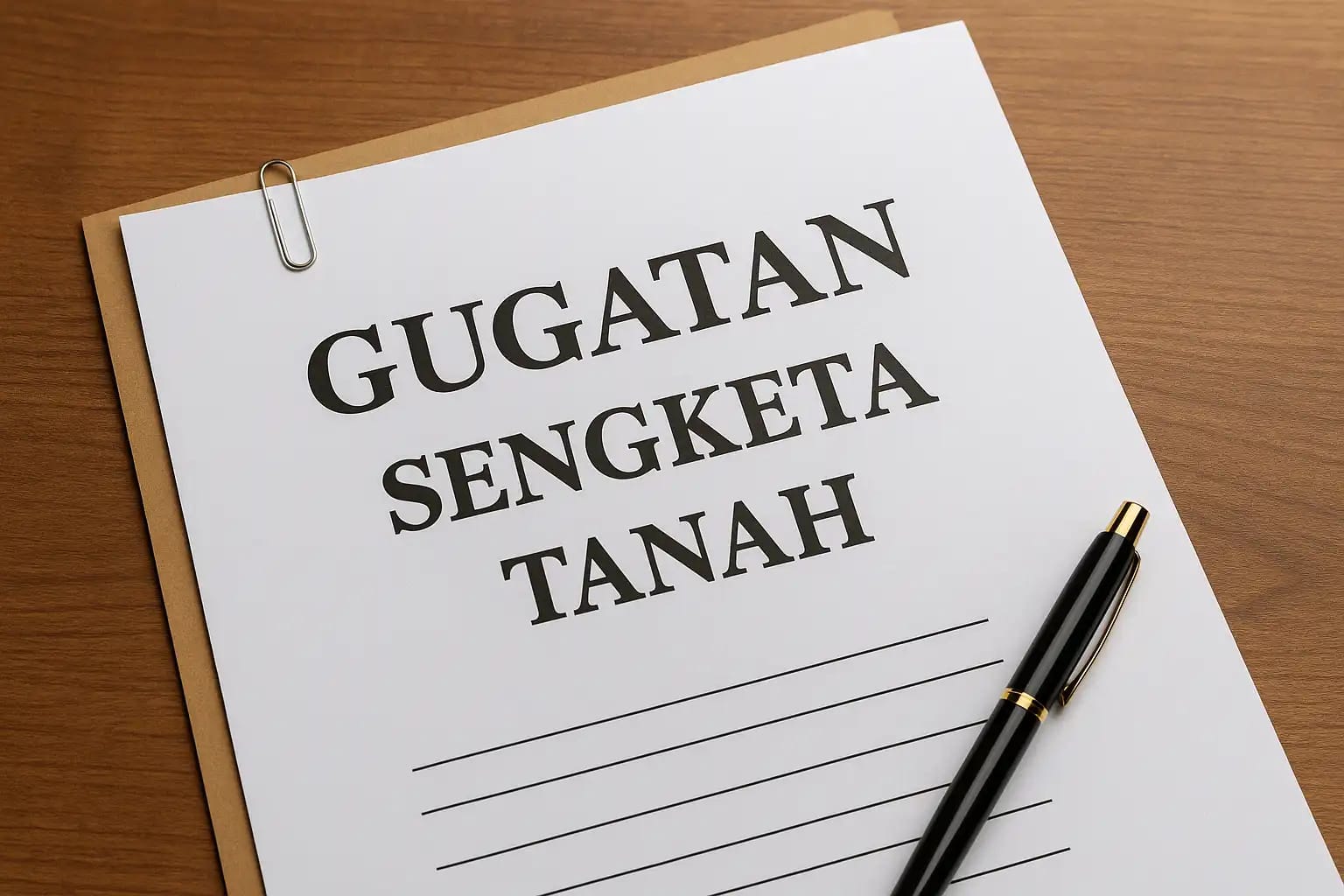 Penyelesaian Sengketa Tanah di Indonesia