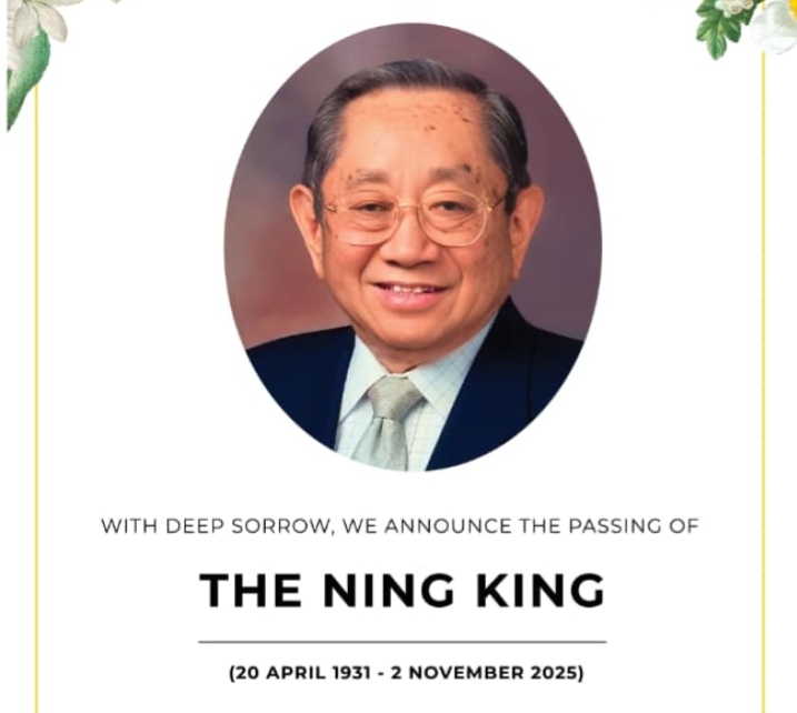 Tokoh Properti The Ning King Meninggal